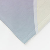 Schneesichere Lila Weihnachtsbaumszene Fleecedecke (Ecke)