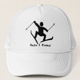 Schneeski Truckerkappe