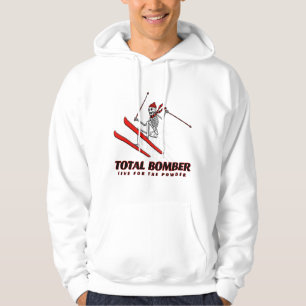 Schneeskifahren Hoodie