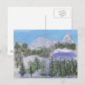 Schneespitzen Postkarte (Vorne/Hinten)