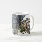 Schneestag Kaffeetasse (VorderseiteRechts)