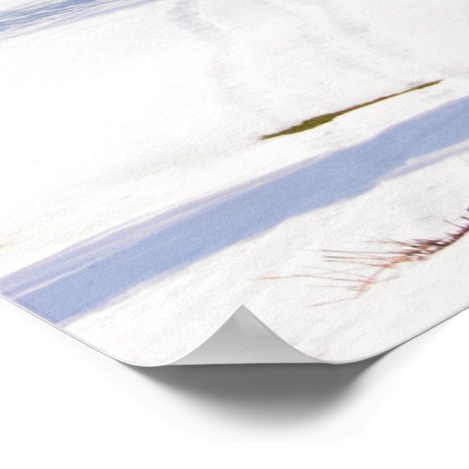 Schneestag Poster (Ecke)