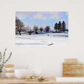 Schneestag Poster (Küche)