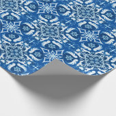 Schneestags Geschenkpapier (Ecke)