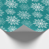 Schneestars - Holidayz - Schleifpapier Geschenkpapier (Ecke)