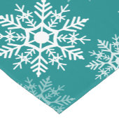 Schneestars - Weihnachten - Tischläufer (Ecke)