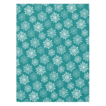 Schneestars - Weihnachtsdekoration - Tischdecken