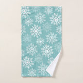 Schneestars - Weihnachtshandtuch - Set (Handtuch)