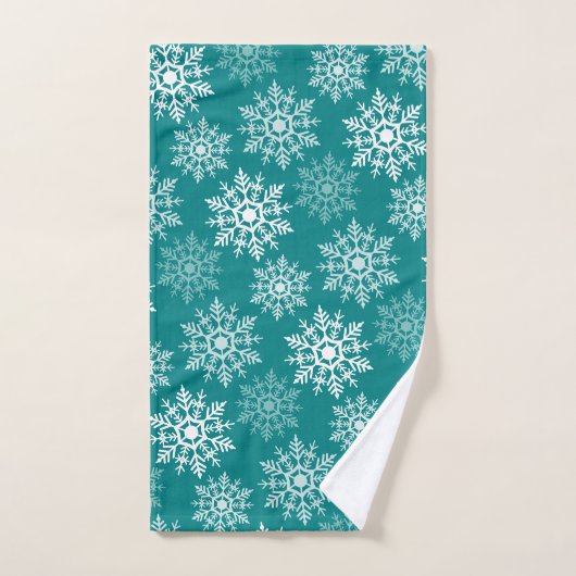 Schneestars - Weihnachtshandtuch - Set (Handtuch)