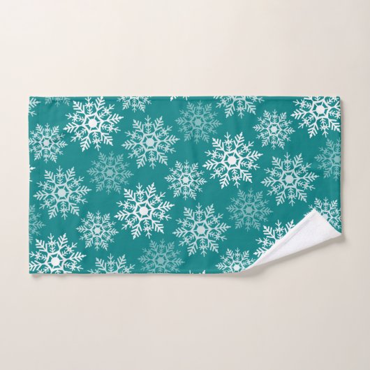 Schneestars - Weihnachtshandtuch - Set (Handtuch)