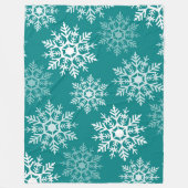 Schneestars - Winter Fleece Blanket (Vorderseite)