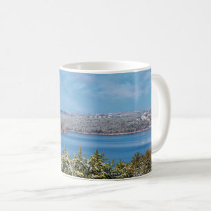 Schneestaub am Table Rock Lake Kaffeetasse