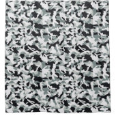 Schneestaub Duschvorhang (Vorderseite)