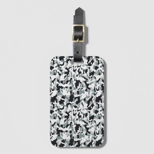 Schneestaub Gepäckanhänger (Vorderseite Vertikal)