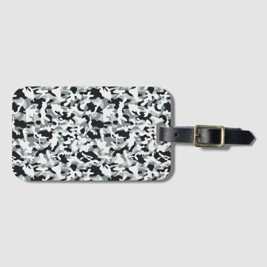 Schneestaub Gepäckanhänger (Vorderseite (Horizontal))