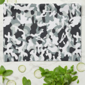 Schneestaub Geschirrtuch (Gefaltet)