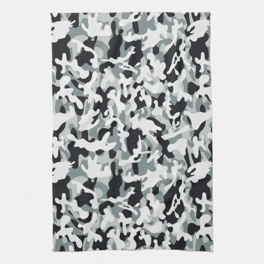 Schneestaub Geschirrtuch (Vertikal)