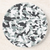 Schneestaub Getränkeuntersetzer (Vorne)