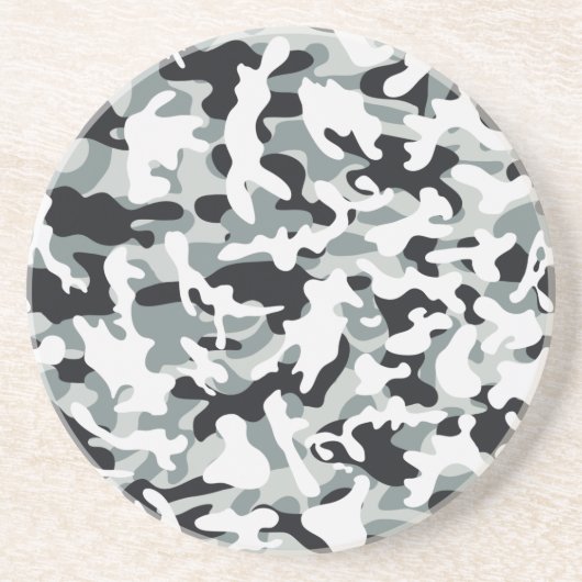 Schneestaub Getränkeuntersetzer (Vorne)