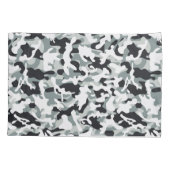 Schneestaub Kissenbezug (Rückseite-Links)