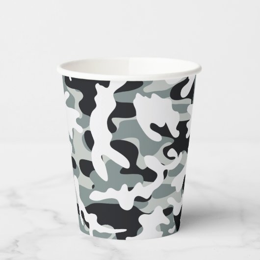 Schneestaub Pappbecher (Links)