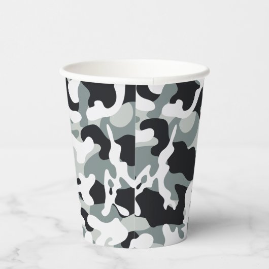 Schneestaub Pappbecher (Rechts)