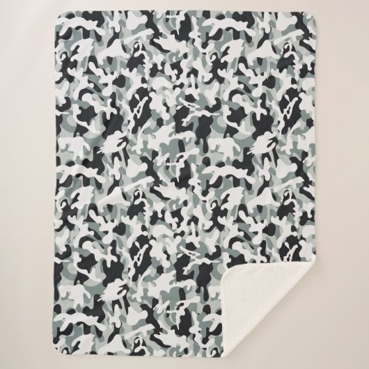 Schneestaub Sherpadecke (Vorderseite)