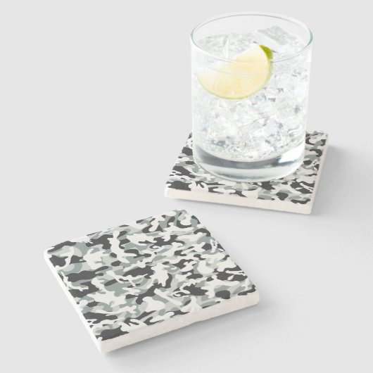 Schneestaub Steinuntersetzer (Seitenansicht)