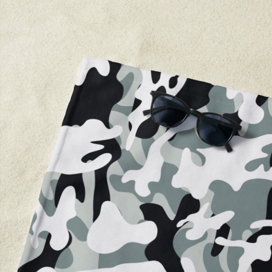 Schneestaub Strandtuch (Beispiel)