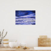 Schneestaub und Sternenstaub Poster (Küche)