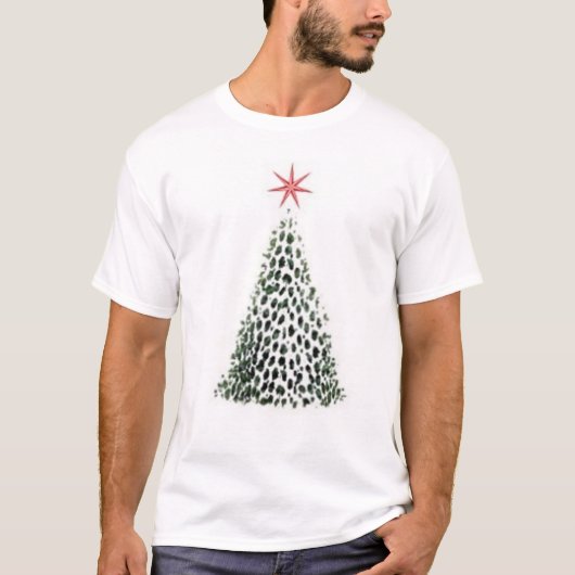 Schneestern Baum T-Shirt (Vorderseite)