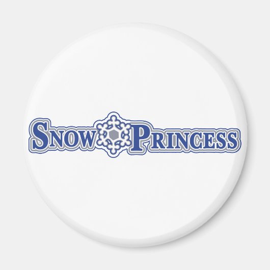 Schneestrahllicht Magnet (Vorne)