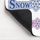 Schneestrahllicht Mousepad (Ecke)