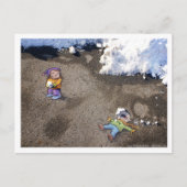 Schneestreit Postkarte (Vorderseite)