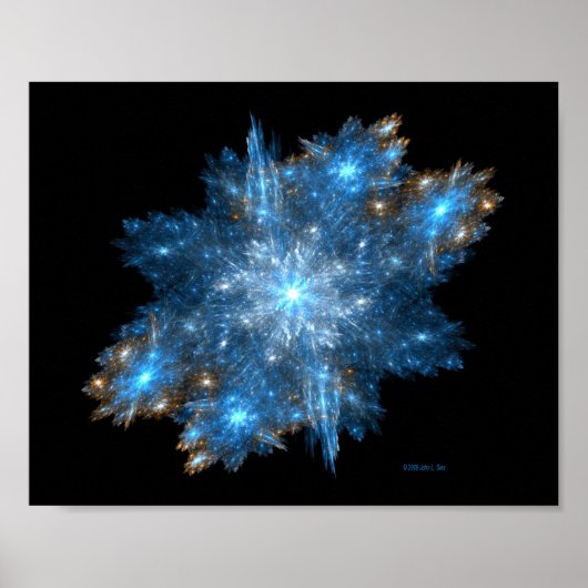 Schneesturm (10x8) poster (Vorne)