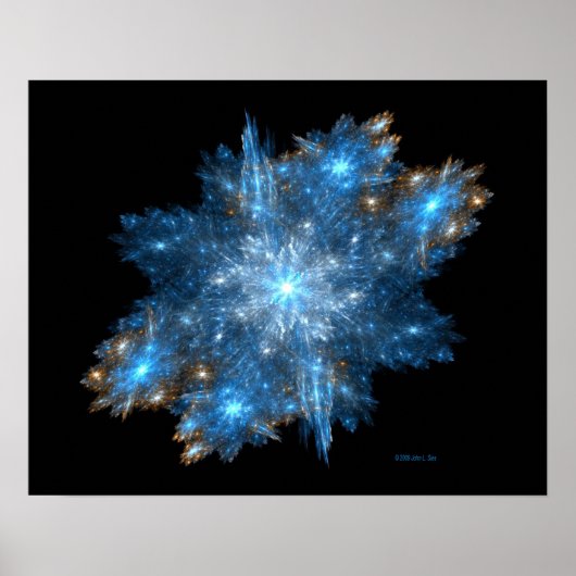 Schneesturm (20 x 16) poster (Vorne)