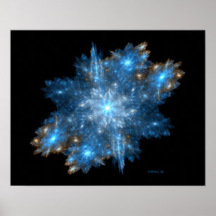 Schneesturm (20 x 16) poster