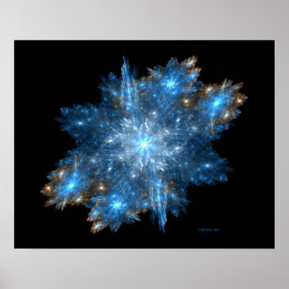 Schneesturm (20 x 16) poster