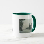Schneesturm auf der Gunflint HinterTasse Tasse (VorderseiteRechts)