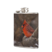 Schneesturm-Kardinal Flachmann (Links)