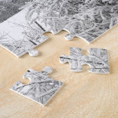 Schneesturm Puzzle (Seite)
