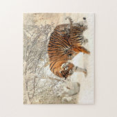 Schneesturm Puzzle (Vertikal)