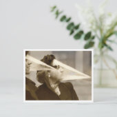 Schneestürme aus Kunststoff Fotografie Postkarte (Stehend Vorderseite)