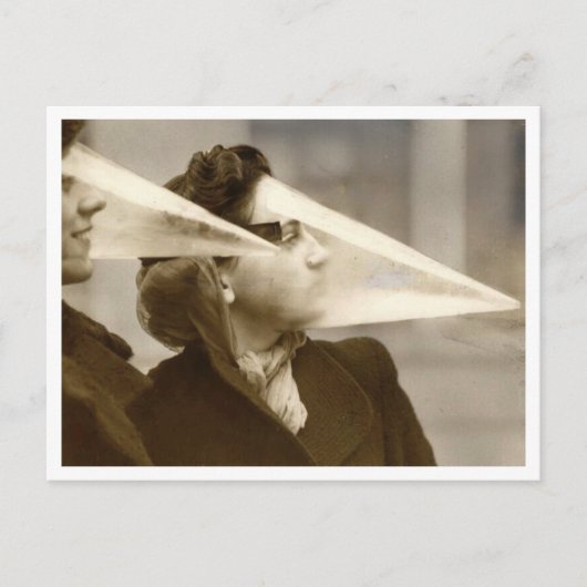 Schneestürme aus Kunststoff Fotografie Postkarte (Vorderseite)