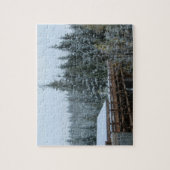 Schneeszene in Whistler Puzzle (Vertikal)