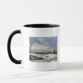 Schneeszene, Neu-England Tasse (Links)