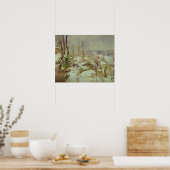 Schneeszene Poster (Küche)