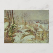 Schneeszene Postkarte (Vorderseite)