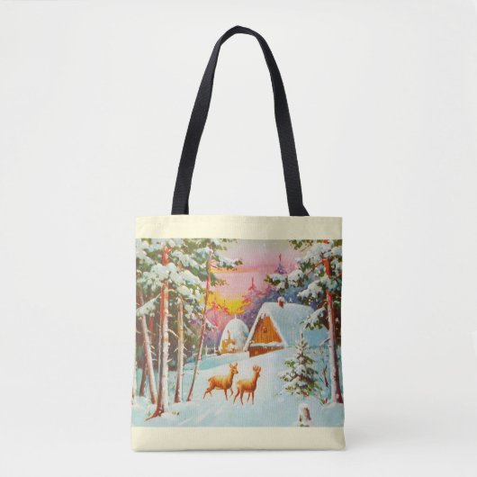 Schneeszene Tasche (Vorderseite)