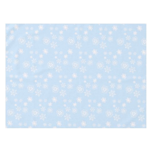 Schneetablette Tischdecke (Vorderseite (Horizontal))